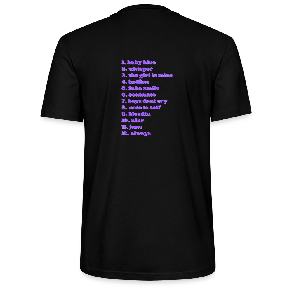 June Text T-shirt - black