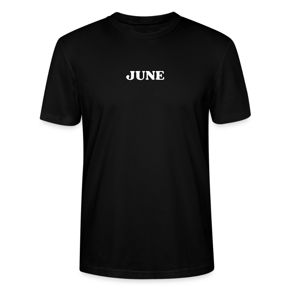 June Text T-shirt - black