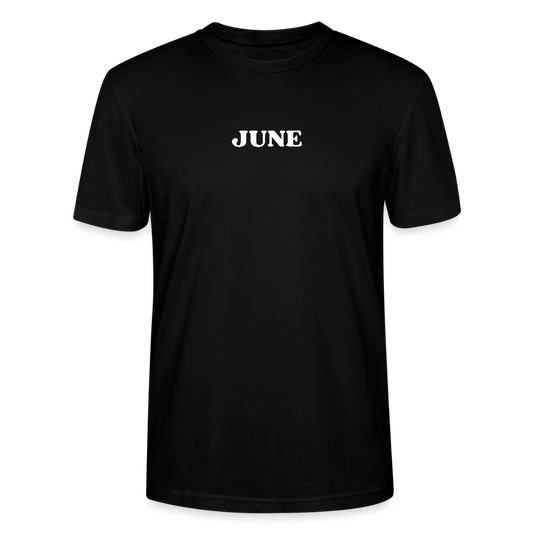 June Text T-shirt - black